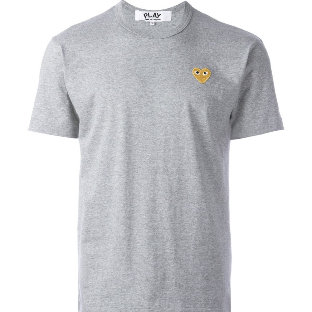 PLAY COMME des GARÇONS Gray Tee